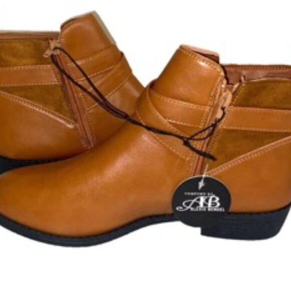 Comfort by Alexis Bendel Golda Women's Ankle Boot Tan Size 9 - Picture 4 of 8